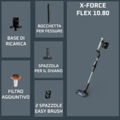 Aspirapolvere senza fili Rowenta X-Force Flex 10.80 Allergy RH7A32