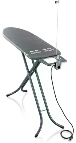 Asse stiro Leifheit 76214 Air Board M Black Plus Nero e Antracite