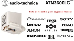 Audio-Technica Stilo Di Ricambio Compatibile Lp60X E Con Girad. Entry Level Multimarc