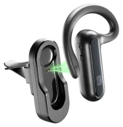 Auricolari microfono bluetooth Cellular Line BTCARFLATK CAR Flat Black