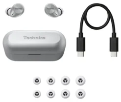Auricolari microfono bluetooth Technics EAH AZ40M2ES Tws Silver