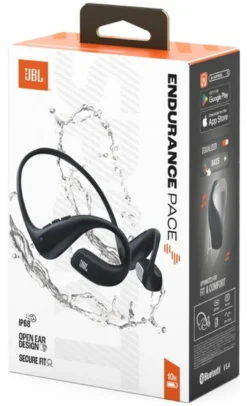 Auricolari microfono bluetooth Jbl JBLENDUPACEBLKG ENDURANCE Pace Blac