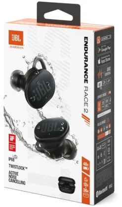 Auricolari microfono bluetooth Jbl JBLENDURACE2BLK ENDURANCE Race 2 Tw