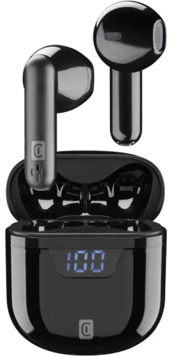 Auricolari microfono bluetooth Cellular Line BTSEEKTWSK SEEK Tws Black