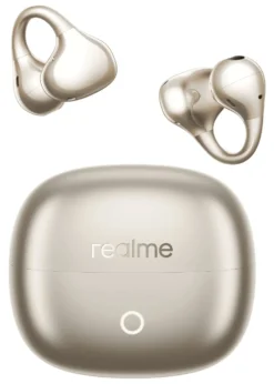 Auricolari microfono bluetooth Realme BUDS CLIP Tws Titanium gold
