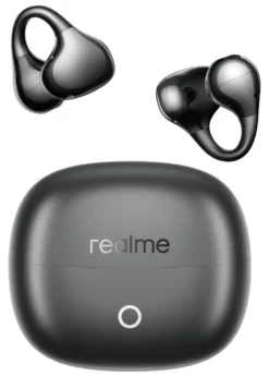 Auricolari microfono bluetooth Realme BUDS CLIP Tws Titanium black