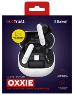Auricolari microfono bluetooth Trust 25478 GXT 409 Oxxie BT Tws White
