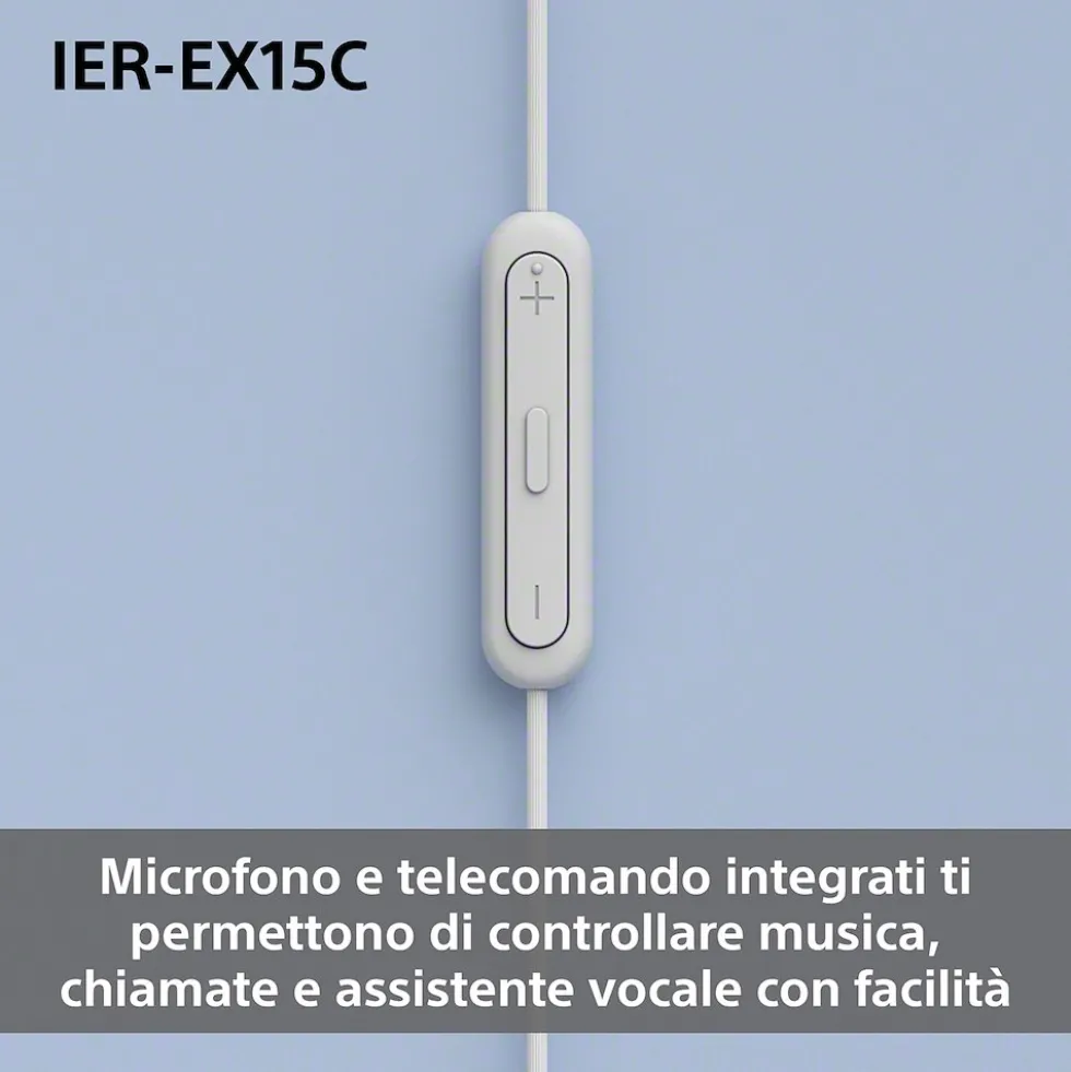 Auricolari Sony IEREX15CP.CE7 in-ear con microfono USB-C