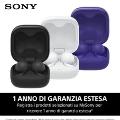 Auricolari Sony LinkBuds WFL910B Open con driver ad anello