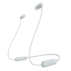Auricolari Sony WIC100W in-ear Bluetooth con microfono e resistenza all'acqua IPX4