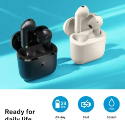 Auricolari true wireless Sennheiser Accentum Open Black con suono aperto