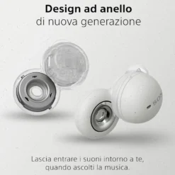 Auricolari true wireless Sony LinkBuds WFL900W IPX4