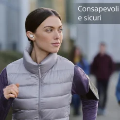 Auricolari true wireless Sony LinkBuds WFL900W IPX4