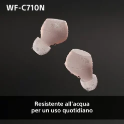 Auricolari true wireless Sony WFC710NP.CE7 con cancellazione del rumore