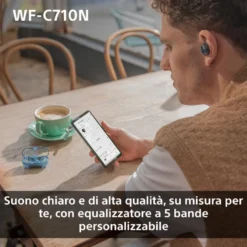 Auricolari true wireless Sony WFC710NL.CE7 con eliminazione del rumore