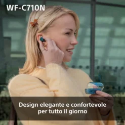 Auricolari true wireless Sony WFC710NL.CE7 con eliminazione del rumore