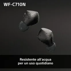 Auricolari true wireless Sony WFC710NB con cancellazione del rumore