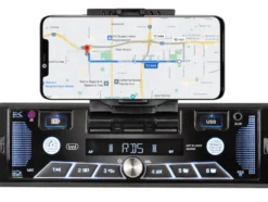 Autoradio Fm 40W Supporto Smartphone 7 Wireless Usb Aux-In Trevi Scd