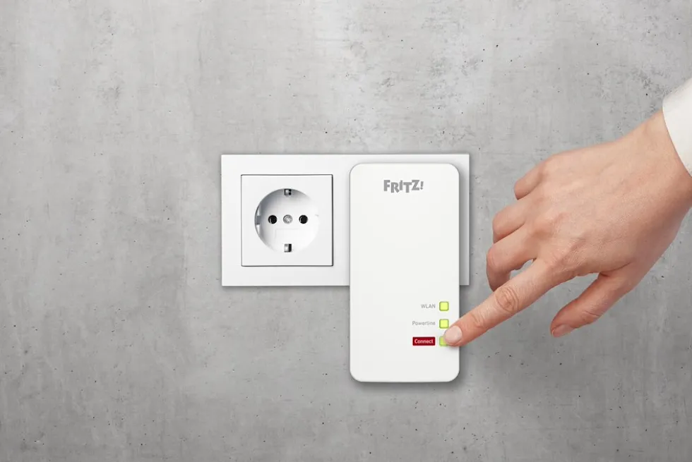 Avm Fritz! Fritz!Powerline 1260E Wlan Set Mesh Wifi 5