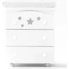 Bagnetto fasciatoio Italbaby 070 7020 0991 STELLINE 3 cassetti Bianco