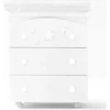Bagnetto fasciatoio Italbaby 070 7020 0992 STELLINE 3 cassetti Bianco