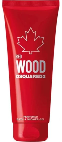 Bagno doccia Dsquared Red wood 2 pour femme gel doccia