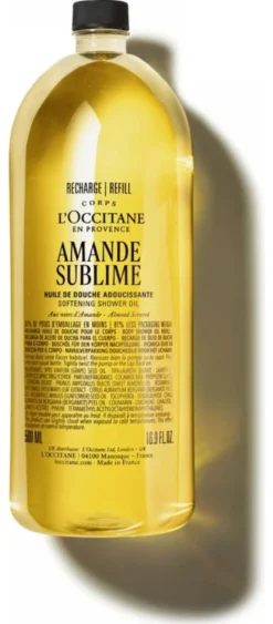 Bagno doccia L'Occitane en Provence Amande olio mandorla Refill