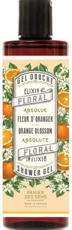 Bagno doccia Panier des Sens Fiore d'arancio gel elisir floreale
