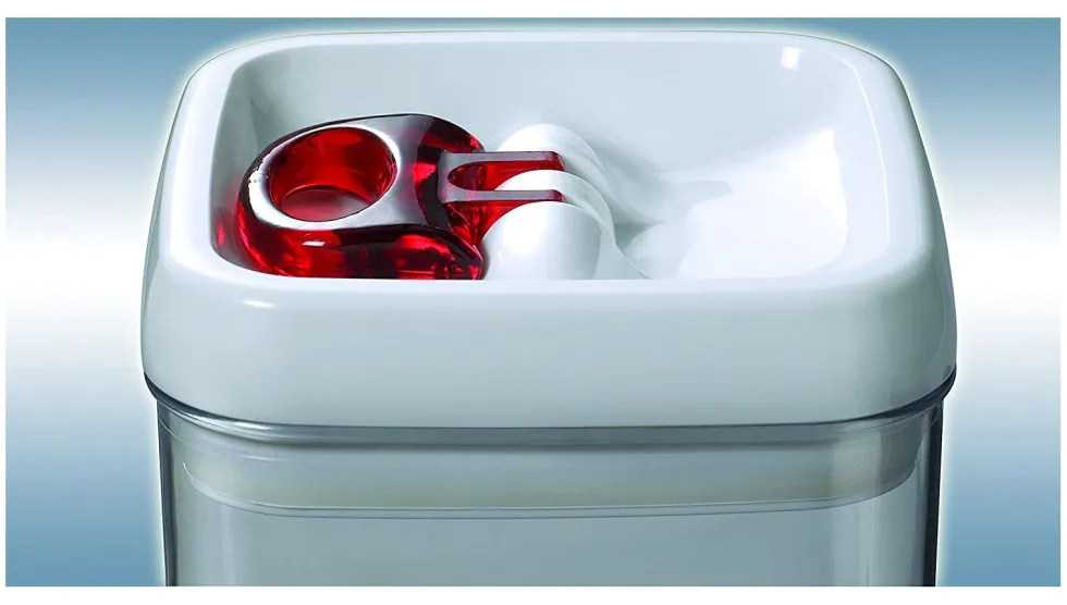 Barattolo Leifheit 31211 FRESH & EASY Bianco e Trasparente