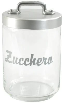 Barattolo Ottinetti 6675DZU100 Zucchero Silver