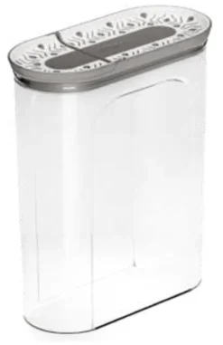 Barattolo Stefanplast 55012 TOSCA porta cereali con dosatore Grigio
