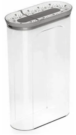Barattolo Stefanplast 55032 TOSCA porta cereali con dosatore Grigio