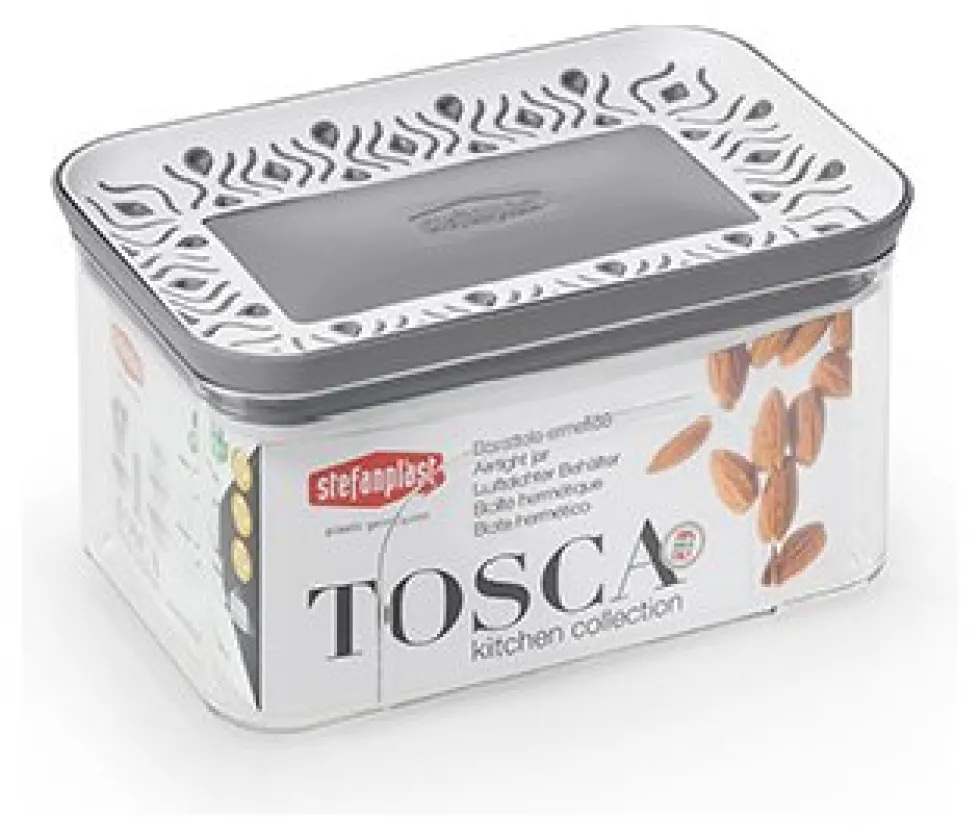 Barattolo Stefanplast 55554 TOSCA Grigio