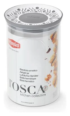 Barattolo Stefanplast 55454 TOSCA Grigio