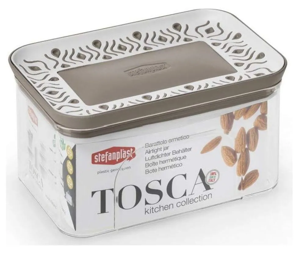 Barattolo Stefanplast 55550 TOSCA Tortora