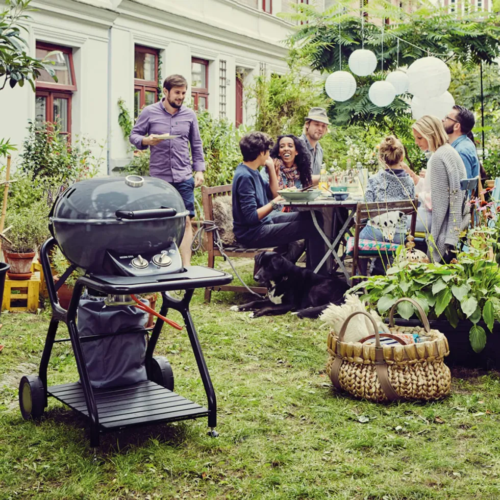 Barbecue a gas Ascona 570 G EVO 30mbar nero - Outdoorchef