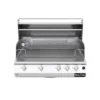 Barbecue a gas Fry Top 750 Range 5 bruciatori pietra ollare