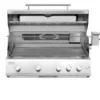 Barbecue a gas Fry Top 750 Range da appoggio 5 bruciatori con piastra Teppanyaki