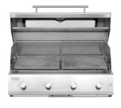 Barbecue a gas Fry Top 750 Stone 4 bruciatori pietra ollare