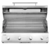 Barbecue a gas Fry Top 750 Teppan 4 bruciatori con piastra Teppanyaki