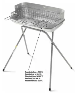 Barbecue Carbonella Ompagrill 60400 ALUMINIZED 60 40 Professional Grig
