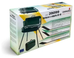 Barbecue Carbonella Ompagrill 39099 valigetta 30-49 Verde