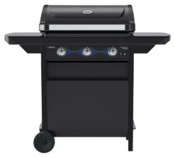 Barbecue GPL e Metano Camping Gaz 2226230 Compact 3 L DualGas Nero