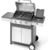 Barbecue GPL Ompagrill 4 B INDIANAPOLIS Grigio e Inox