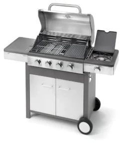 Barbecue GPL Ompagrill 5 B INDIANAPOLIS Grigio e Inox