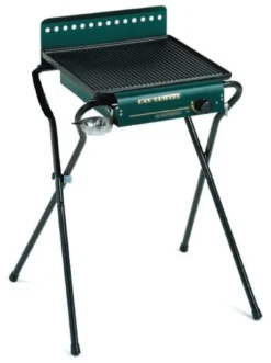 Barbecue GPL Ompagrill GAS4043GHIV GREEN LINE pieghevole Verde e Nero
