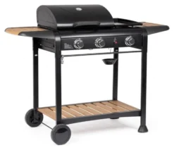 Barbecue GPL Yes Everyday 0790317 LONI 3 bruciatori Nero