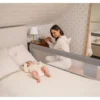 Barriera letto Momi AKCE00061 LEXI XL pieghevole Grey