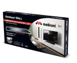 Base girevole per TV Meliconi RotobaseEliteL, vetro temperato 14-63"
