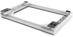 Base lavatrice Meliconi 656149 BASE MOVE Slim White
